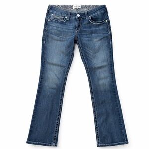 Ariat REAL Denim Jeans Womens 28S Bootcut Embroidered